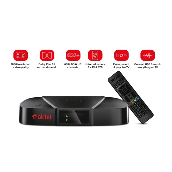 AIRTEL DIGITAL TV SET TOP BOX