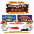 DISH TV NEW DTH CONNECTION | EXCHANGE OFFER | HD Set Top Box Only | 3 Months Odia + Hindi pack |1080p Full HD | Free Installation