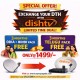 DISH TV NEW DTH CONNECTION | EXCHANGE OFFER | HD Set Top Box Only | 3 Months Odia + Hindi pack |1080p Full HD | Free Installation