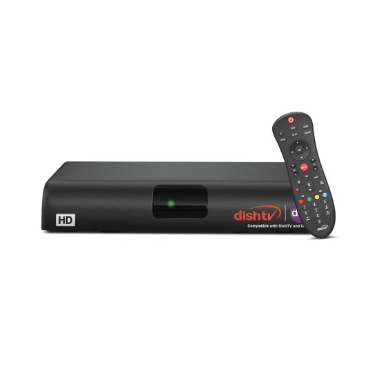 DISH TV NEW DTH CONNECTION | EXCHANGE OFFER | HD Set Top Box Only | 3 Months Odia + Hindi pack |1080p Full HD | Free Installation