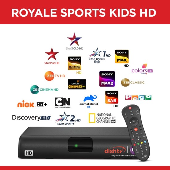 DISH TV NEW DTH CONNECTION | EXCHANGE OFFER | HD Set Top Box Only | 3 Months Odia + Hindi pack |1080p Full HD | Free Installation