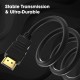 1.5 Meter High-Speed HDMI Cable (Black) - HDMI Arc Enabled | 64 Gbps | 4K 120Hz | 1080P 240Hz | Strong & Durable | Supports Up To 32 Audio Channels |(Pack of 1)