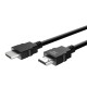 1.5 Meter High-Speed HDMI Cable (Black) - HDMI Arc Enabled | 64 Gbps | 4K 120Hz | 1080P 240Hz | Strong & Durable | Supports Up To 32 Audio Channels |(Pack of 1)