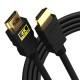 1.5 Meter High-Speed HDMI Cable (Black) - HDMI Arc Enabled | 64 Gbps | 4K 120Hz | 1080P 240Hz | Strong & Durable | Supports Up To 32 Audio Channels |(Pack of 1)