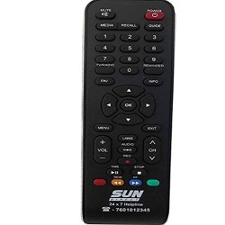 Sun direct Compatible SD Set Top Box remote