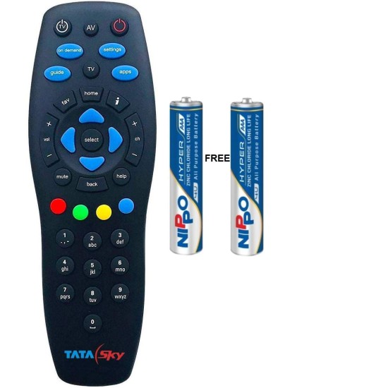 Tata play Original HD/SD Set Top Box remote