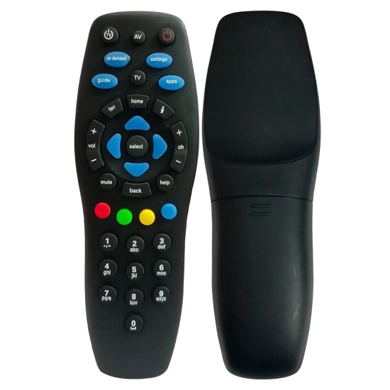 Tata play Original HD/SD Set Top Box remote