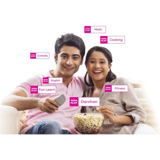 TATAPLAY NEW CONNECTION - PUJA OFFER - PAY RS.3600 AND GET RS.3600 CASH BACK 