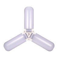 SYSKA Fab-4001 Fan Shaped Base B22 40-Watt Led Bulb (White, Pack Of 1,B22D)