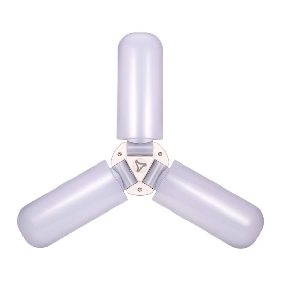 SYSKA Fab-4001 Fan Shaped Base B22 40-Watt Led Bulb (White, Pack Of 1,B22D)